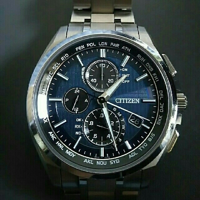 CITIZEN - 週末値下げ CITIZEN ATTESA シチズン アテッサ 電波 腕時計の通販 by ござる's shop｜シチズンならラクマ