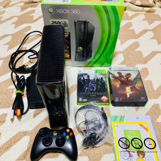 エックスボックス360(Xbox360)のXBOX360S本体 250GB バイオハザードセット(家庭用ゲーム機本体)