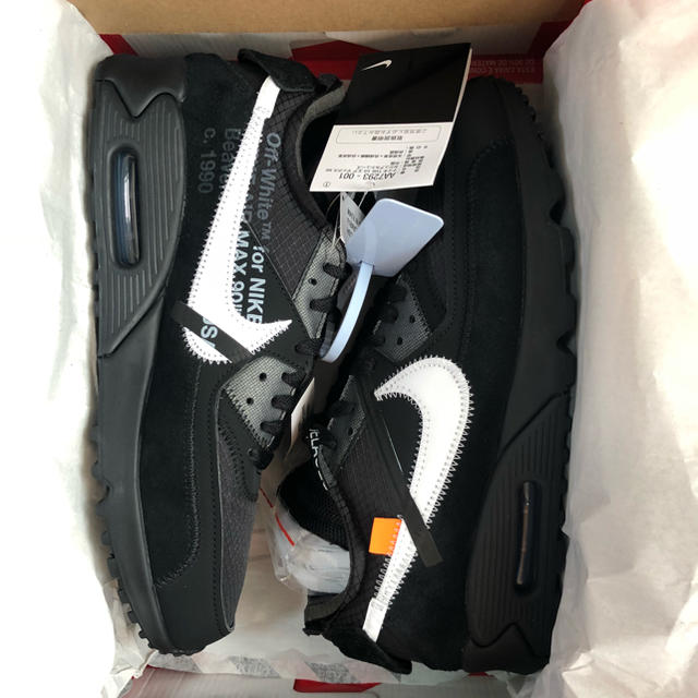 新品未使用未試着27センチ NIKE OFF WHITE THE 10 AIR MAX 90