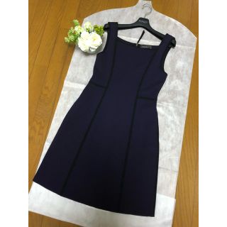 フォクシー(FOXEY)のFOXEY BOUTIQUE 美シルエット♡ ニットワンピース(ひざ丈ワンピース)