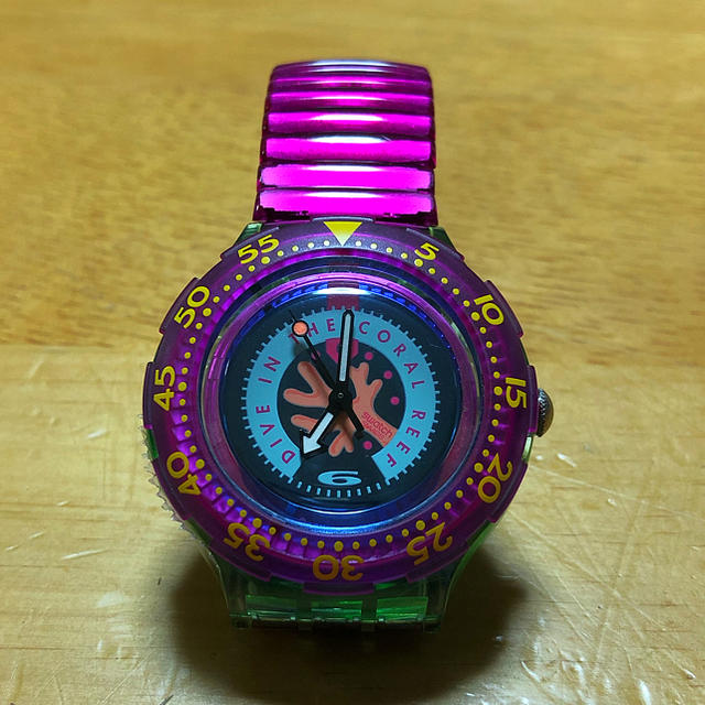 swatch(スウォッチ)のswatch チェリードロップス オールドスクーバー 80s レディースのファッション小物(腕時計)の商品写真