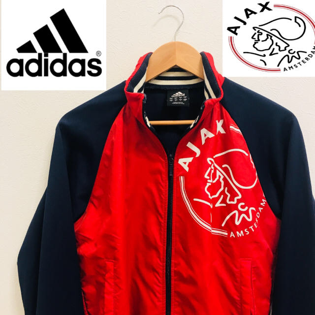 【希少】adidas アディダス AJAX デカロゴ