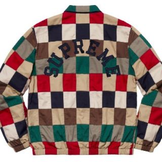 シュプリーム(Supreme)のsupreme Patchwork Harrington jacket Mサイズ(ブルゾン)