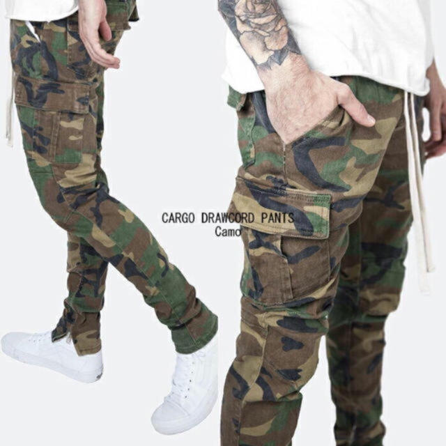 【ウエストは】 mnml CARGO DRAWCORD PANTS Sサイズ30incの通販 by Brooklyn Bruno's shop|ラクマ なベーシッ