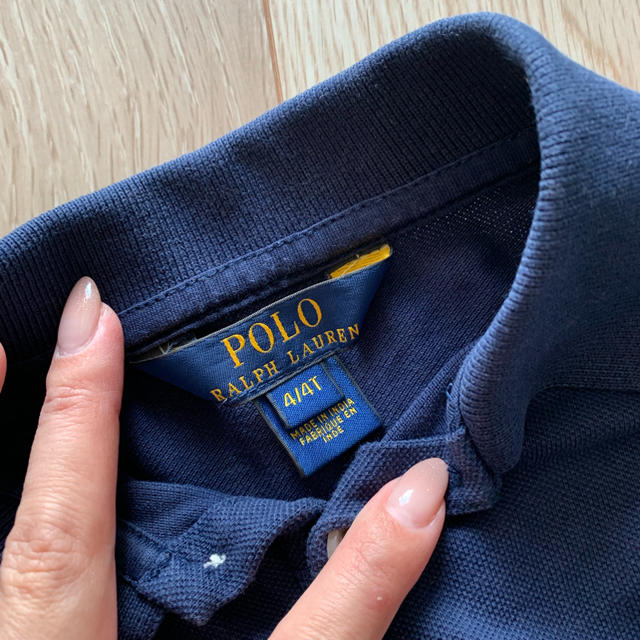 POLO RALPH LAUREN(ポロラルフローレン)のラルフローレンペプラムポロシャツ キッズ/ベビー/マタニティのキッズ服女の子用(90cm~)(Tシャツ/カットソー)の商品写真