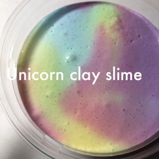 手作りスライム《Unicorn Clay Slime》(その他)