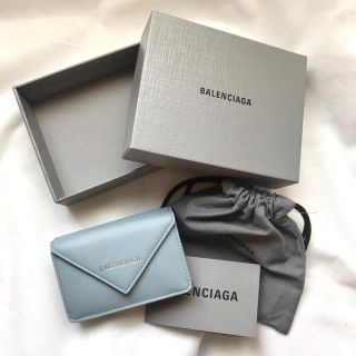 バレンシアガ(Balenciaga)の【新品】BALENCIAGA バレンシアガ ペーパーミニウォレット 三つ折り財布(財布)