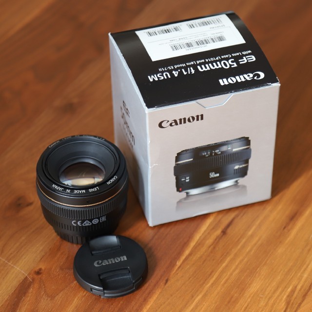 Canon - CANON EF 50mm f1.4 USM 単焦点レンズ 極美品の通販 by こまつ ...