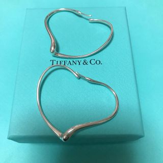 ティファニー(Tiffany & Co.)のreina様専用ティファニー オープンハート フープピアス新品未使用(ピアス)