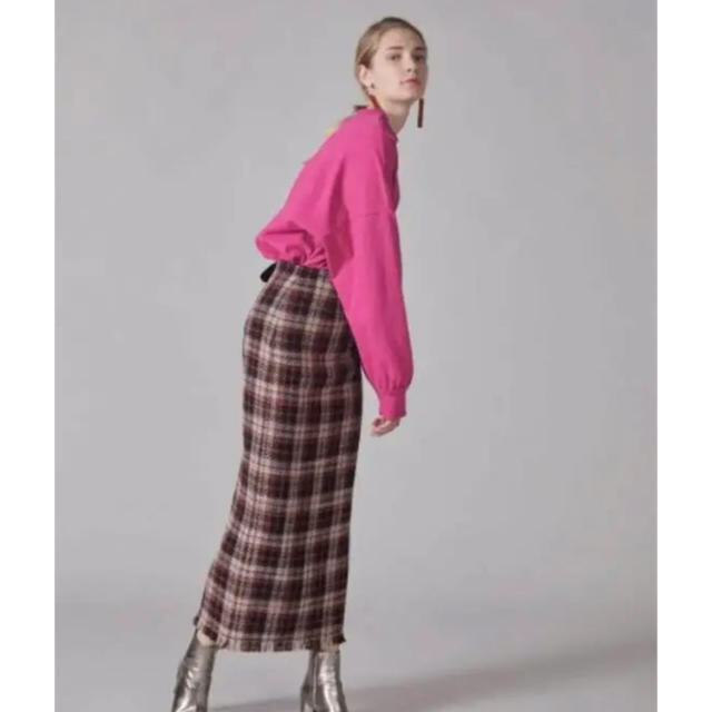 SNIDEL(スナイデル)の超美品♡正規品 スナイデル ウールロービングスカート  レディースのスカート(ひざ丈スカート)の商品写真