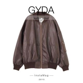 ジェイダ(GYDA)の新品タグ付き◡̈❤︎GYDA マット フェイクレザー ブルゾン(ブルゾン)