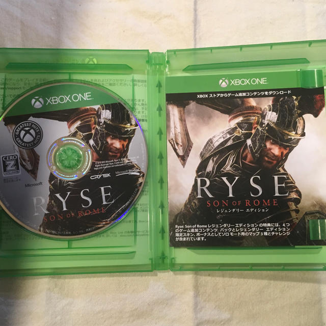 Xbox(エックスボックス)のRYSE SONofROME エンタメ/ホビーのゲームソフト/ゲーム機本体(家庭用ゲームソフト)の商品写真