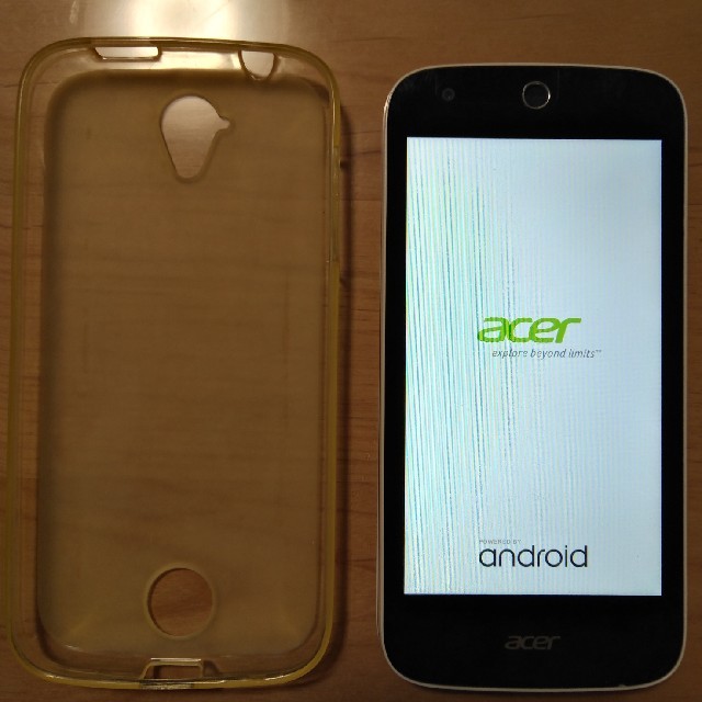 Acer(エイサー)のLiquid Z330 スマホ/家電/カメラのスマートフォン/携帯電話(スマートフォン本体)の商品写真