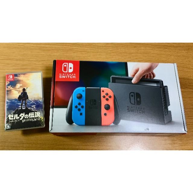 Nintendo Switch - Nintendo Switch 本体 ゼルダの伝説 ブレスオブザワイルド セットの通販 by オル's