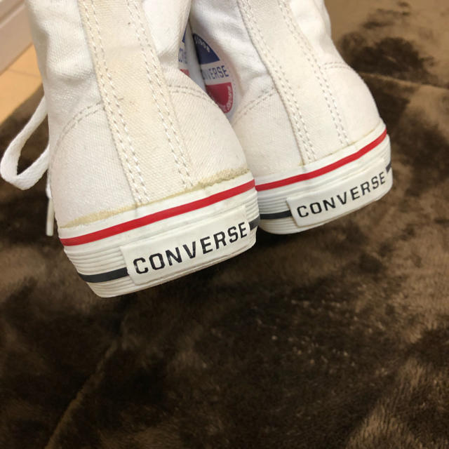 CONVERSE(コンバース)のコンバースハイカットスニーカー白 レディースの靴/シューズ(スニーカー)の商品写真