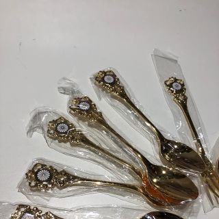 菊紋 スプーン フォーク 5セット 勲章 叙勲 カトラリーの通販 by 雑貨