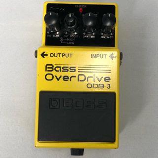 ボス(BOSS)のBOSS Bass OverDrive ODB-3 オーバードライブ(ベースエフェクター)