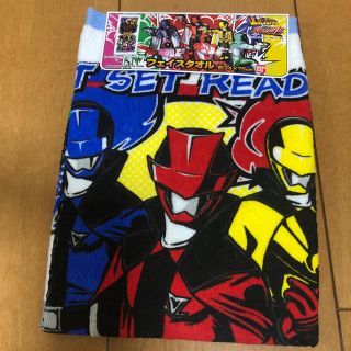 バンダイ(BANDAI)の怪盗戦隊ルパンレンジャーVS警察戦隊パトレンジャーのフェイスタオル(タオル/バス用品)