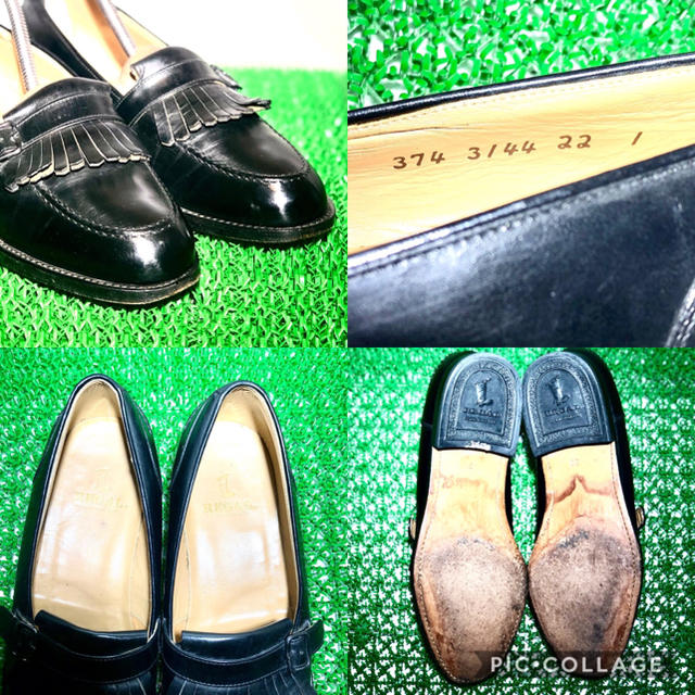 REGAL(リーガル)のREGAL リーガル タッセルローファー ローファー ベルト レディース 黒 レディースの靴/シューズ(ローファー/革靴)の商品写真