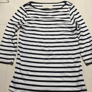 ザラ(ZARA)のボーダーカットソー(Tシャツ(長袖/七分))