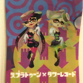 ニンテンドウ(任天堂)のスプラトゥーン A5クリアファイル(クリアファイル)