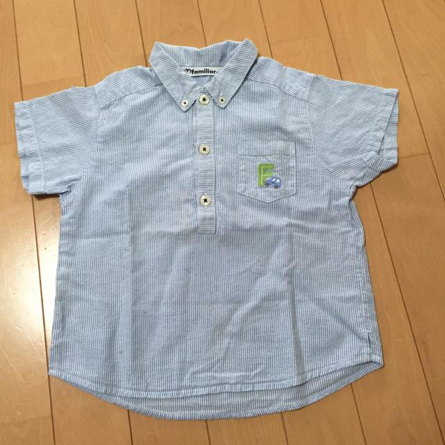 familiar(ファミリア)のfamiliar 半袖シャツ キッズ/ベビー/マタニティのキッズ服男の子用(90cm~)(その他)の商品写真