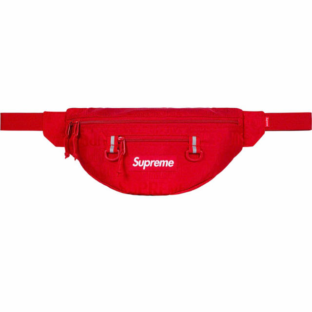 Supreme Running Waist Bag Red 19ss バッグ