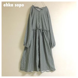 エヘカソポ(ehka sopo)の🐼ehka sopo 花柄ワンピース🌿(ひざ丈ワンピース)