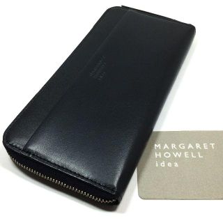 マーガレットハウエル(MARGARET HOWELL)の展示品！マーガレットハウエル ラウンドファスナー長財布 リアルレザーe837(長財布)