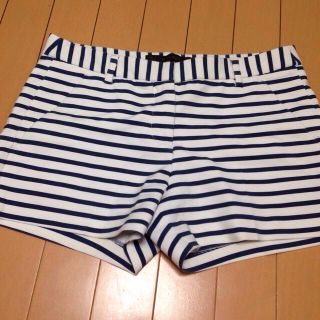 ザラ(ZARA)のZARA ボーダーショーパン(ショートパンツ)