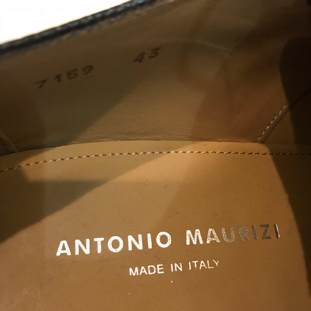 Santoni(サントーニ)のANTONIO MAURIZI レザー レースアップシューズ美品 メンズの靴/シューズ(ドレス/ビジネス)の商品写真