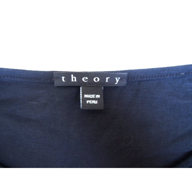 theory(セオリー)の❤️値下げ❤️Theory ワンピース 黒 セオリー カジュアル レディースのワンピース(ひざ丈ワンピース)の商品写真