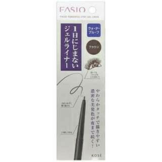 ファシオ(Fasio)のファシオ パワフルステイジェルライナー ブラウン(アイライナー)