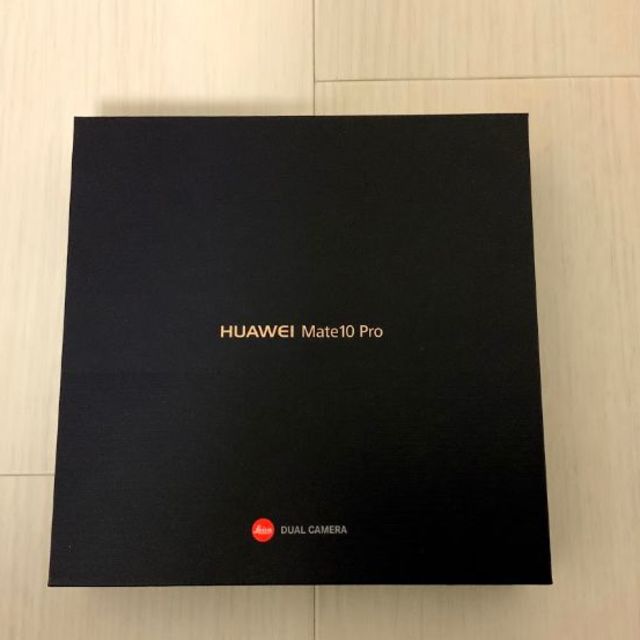 Huawei Mate 10 pro ミッドナイトブルー SIMフリー   スマホ/家電/カメラのスマートフォン/携帯電話(スマートフォン本体)の商品写真