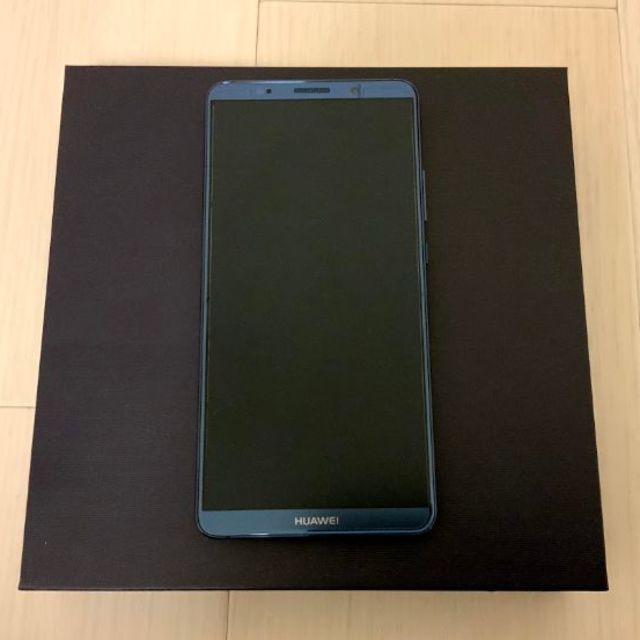 Huawei Mate 10 pro ミッドナイトブルー SIMフリー   スマホ/家電/カメラのスマートフォン/携帯電話(スマートフォン本体)の商品写真