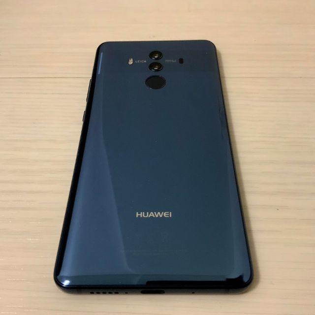 Huawei Mate 10 pro ミッドナイトブルー SIMフリー   スマホ/家電/カメラのスマートフォン/携帯電話(スマートフォン本体)の商品写真