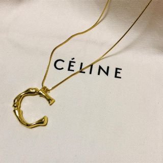 CELINE アルファベット イニシャル ネックレス ペンダント CHANEL