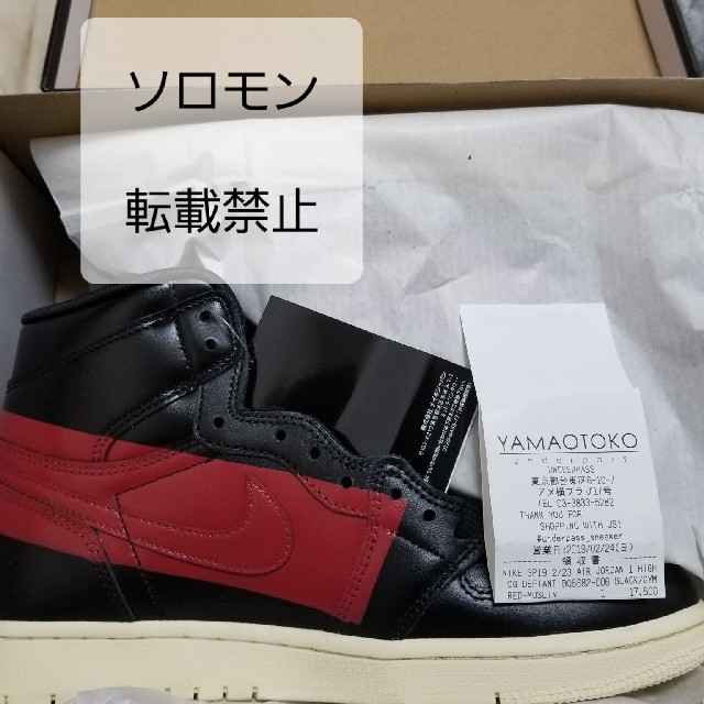 国内正規品 NIKE AIR JORDAN 1  DEFIANT COUTURE