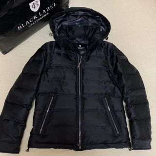 バーバリーブラックレーベル(BURBERRY BLACK LABEL)のAmi様 新品 BLACK LABEL ダウンジャケット チェック総柄(ダウンジャケット)