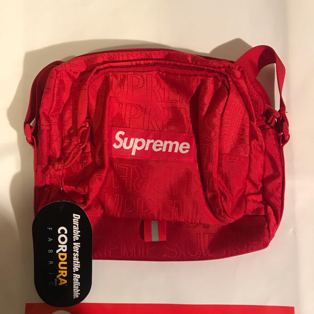 19SS Supreme Shoulder Bag Red 1