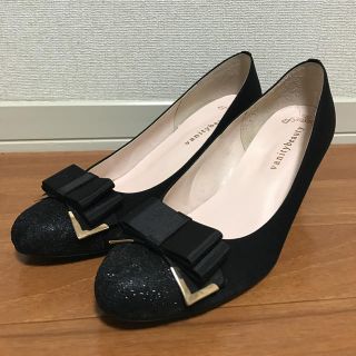 バニティービューティー(vanitybeauty)のvanitybeauty パーティーパンプス(黒/24.5)(ハイヒール/パンプス)