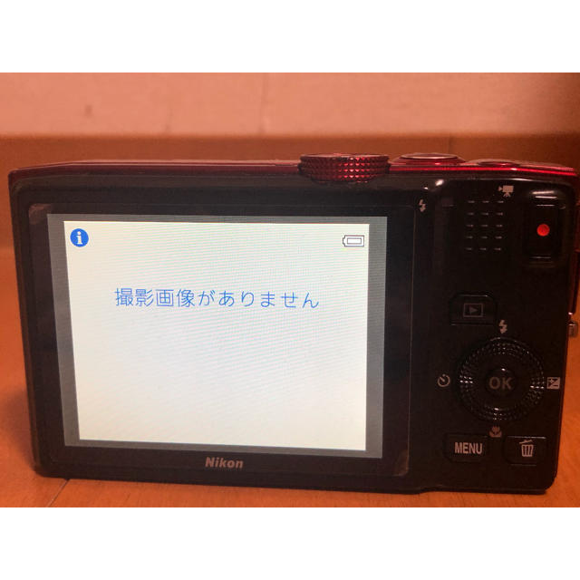 Nikon(ニコン)のNicon COOLPIX S8200 レッド スマホ/家電/カメラのカメラ(コンパクトデジタルカメラ)の商品写真