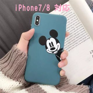 ディズニー(Disney)の【最安値!!】ミッキー ディズニー iPhoneケース iPhone7/8用(iPhoneケース)