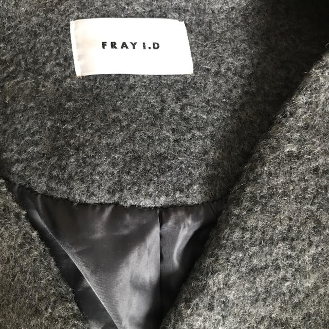FRAY I.D(フレイアイディー)のFRAY I.D ウール混コート レディースのジャケット/アウター(チェスターコート)の商品写真