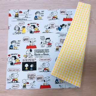 スヌーピー(SNOOPY)のにこ様専用 テーブルアクセントマット♪ (生地/糸)