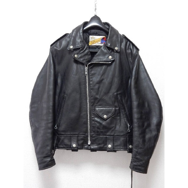 schott - レア品番609!ショットschottレザーダブルライダース36 schott - レア品番609!ショットschottレザーダブルライダース36