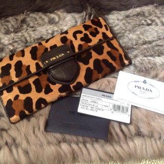 プラダ 財布(レディース)(レオパード)の通販 21点 | PRADAの