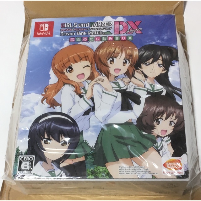 Nintendo Switch(ニンテンドースイッチ)の新品 ガールズ&パンツァードリームタンクマッチDX 乙女のたしなみBOXスイッチ エンタメ/ホビーのゲームソフト/ゲーム機本体(家庭用ゲームソフト)の商品写真