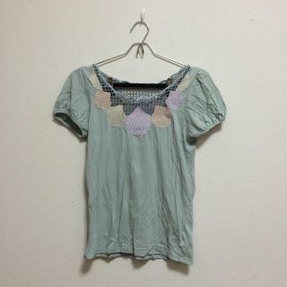 ドットアンドストライプスチャイルドウーマン(Dot&Stripes CHILDWOMAN)のドットアンドストライプス パフスリーブT(Tシャツ(半袖/袖なし))