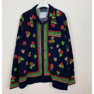 サカイ(sacai)の17aw sacai サカイ オープンカラーシャツ ブルゾン size 1(シャツ)